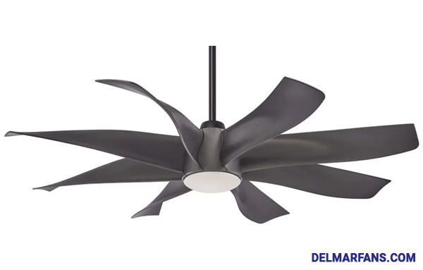 Pictured is a Minka-Aire Dream Star ceiling fan