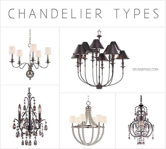 5 Different Chandelier Types And Styles