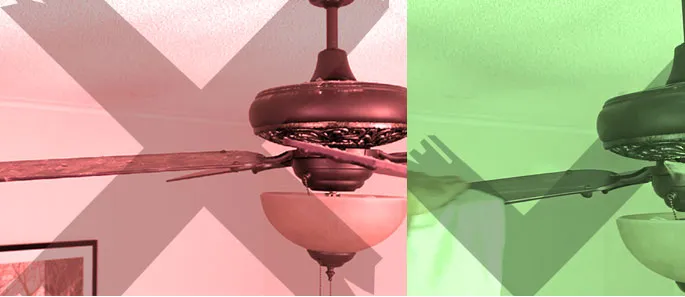 Keep Ceiling Fans Clean To Prevent Fires