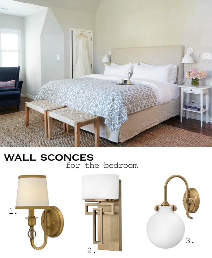 Wall Sconces For The Bedroom With Two Beside The Bed