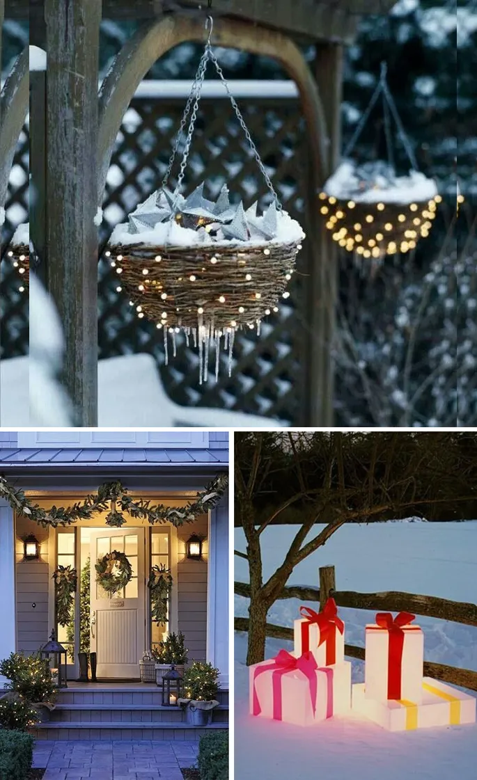 Outdoor Lights To Stay Festive Around The Holidays