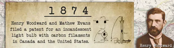 Henry Woodward Information With Light Bulb History Of Mathew Evans