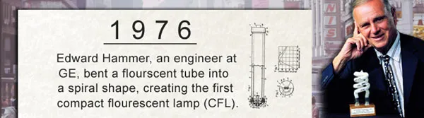 Edward Hammer CFL Light Bulb Innovation Information And History