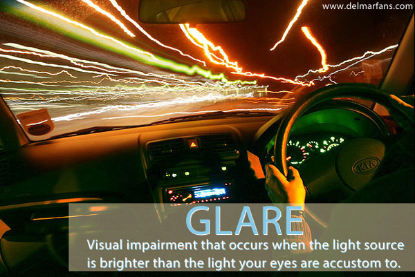 Glare Is Visual Impairment From The Light Being Brighter Than Your Eyes Are Used To