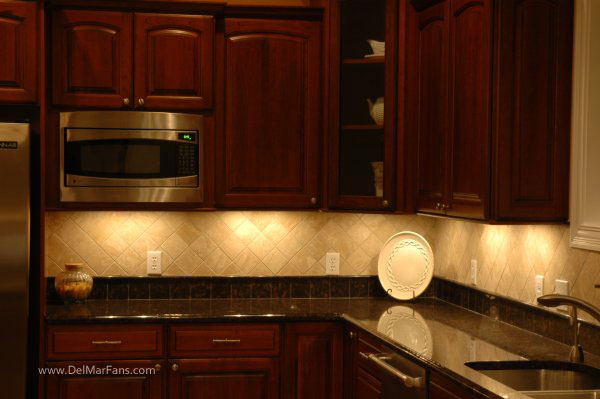 Under Cabinet Lighting To Help With Tasks In The Kitchen