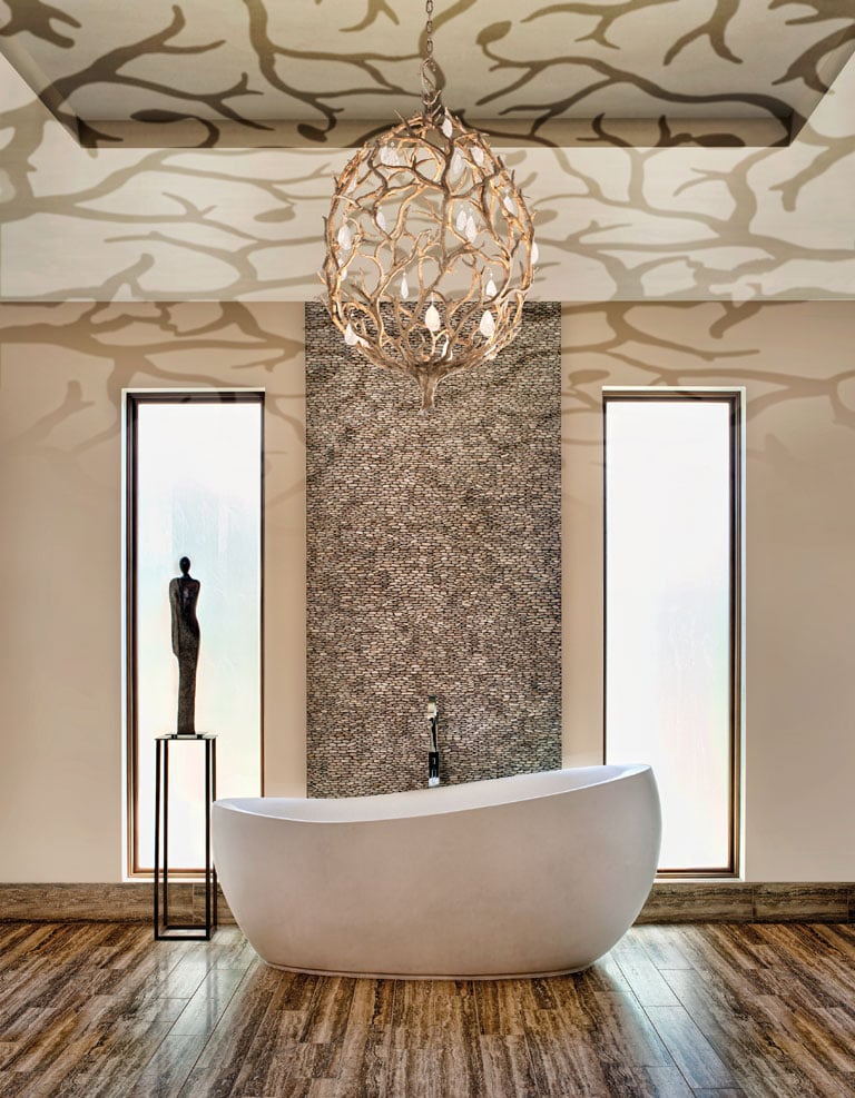 Elegant Chandelier Lighting, Contemporary Bathroom Chandeliers