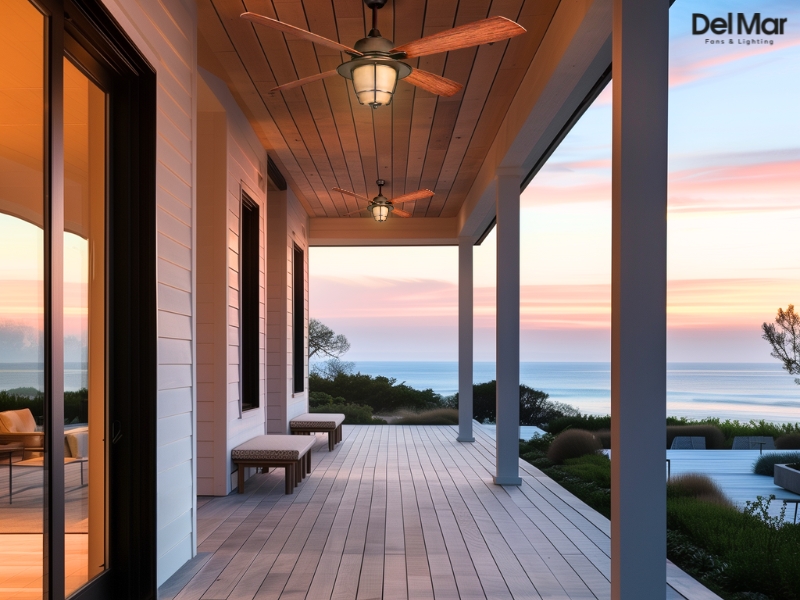 Craftmade Morrow Bay Espresso Outdoor High Airflow Ceiling Fan