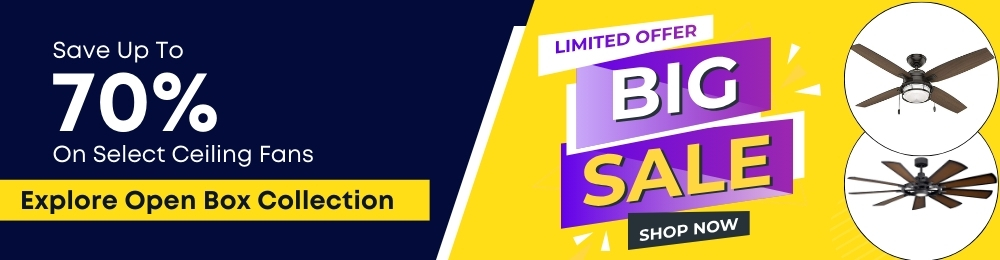 Del Mar Fans Open Box Sale Offer