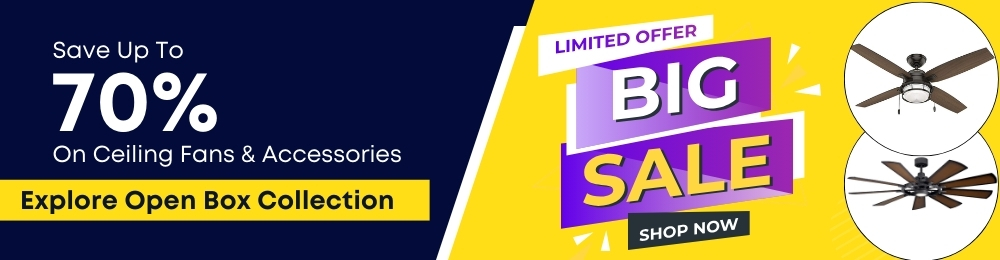 Del Mar Fans Open Box Sale Offer