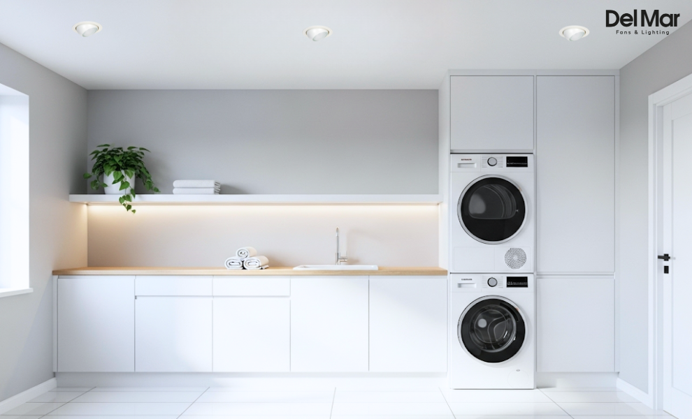 laundry room recessed lights