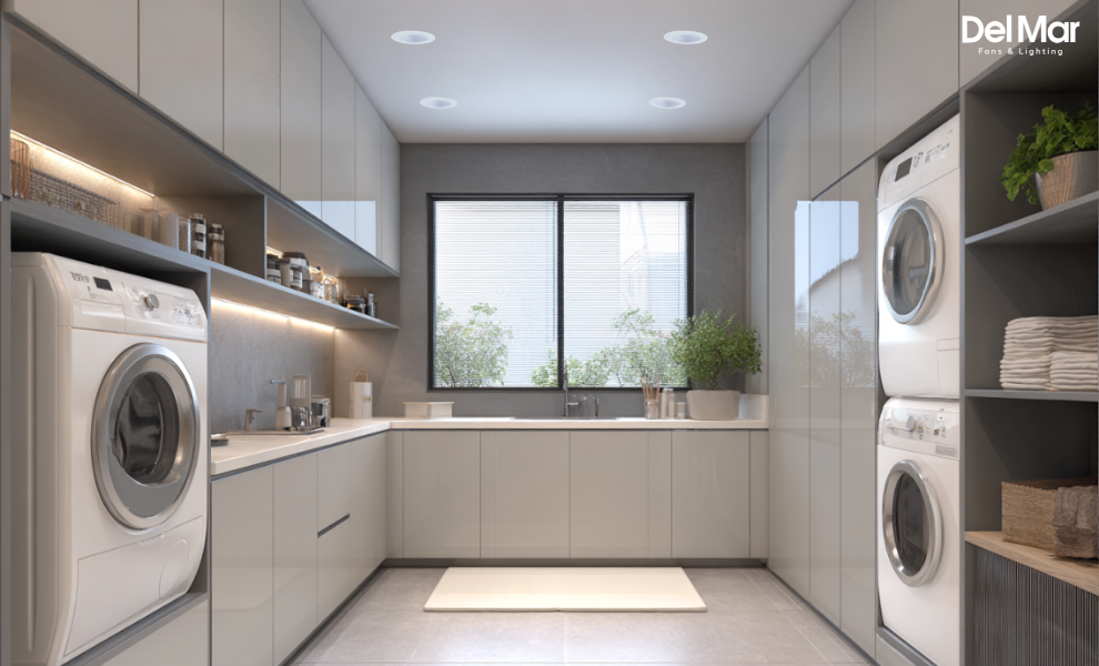 recessed lights for laundry room